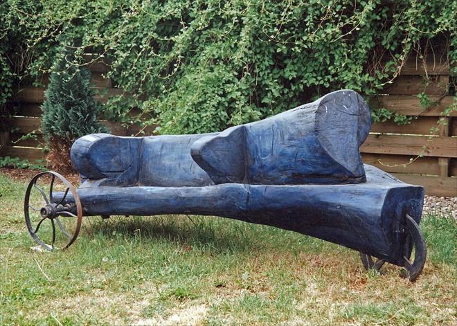 'Blue Trike', Linde, 4m