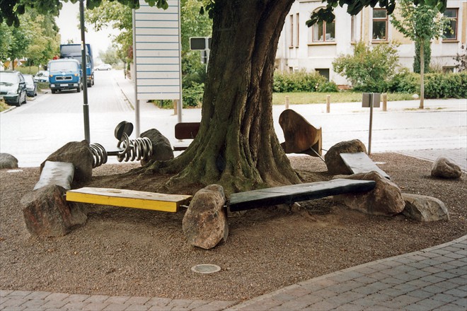 'Rundbank', Residenz Laguna Kühlungsborn