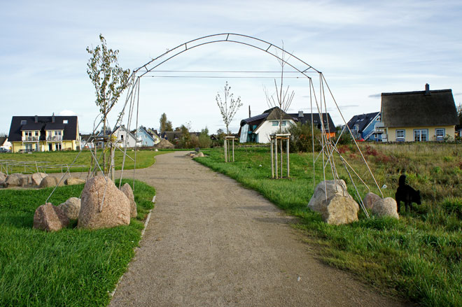 Parkmöbilierung Börgerende